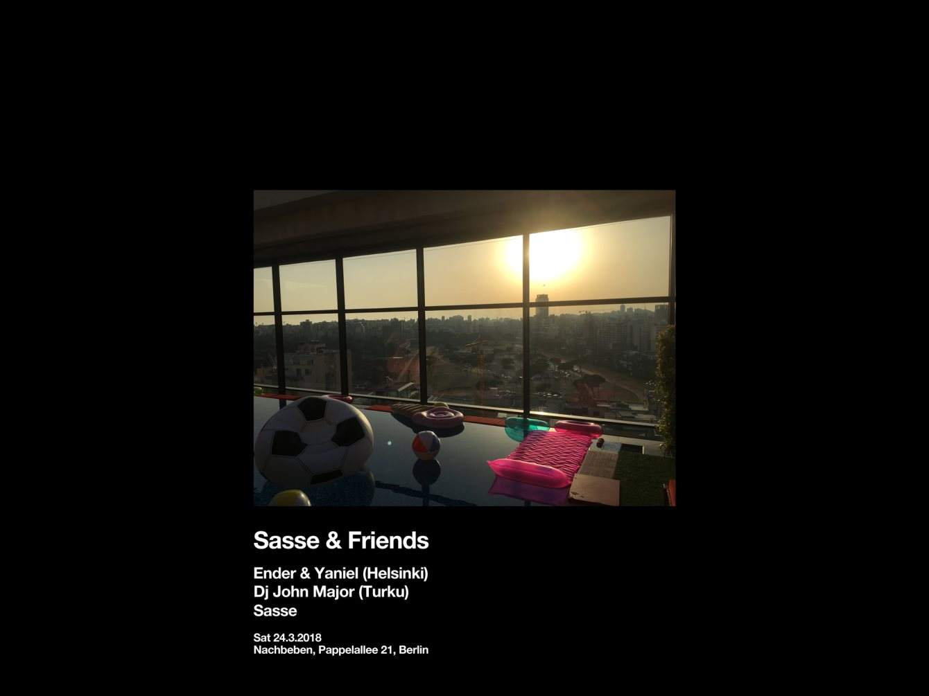 Sasse & Friends - フライヤー表