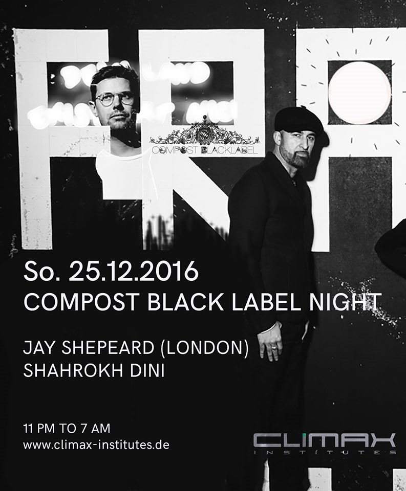 Compost (Black Label Night) - フライヤー表