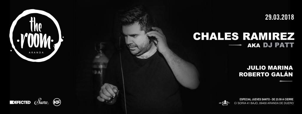 The Room Live W/ Charles Ramirez aka DJ Patt - フライヤー裏