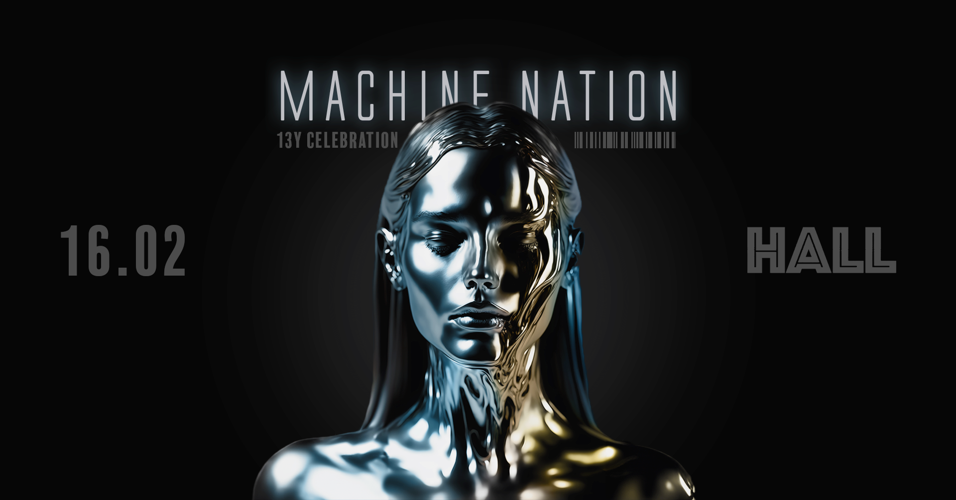 Machine Nation 13 Year Celebration - フライヤー表