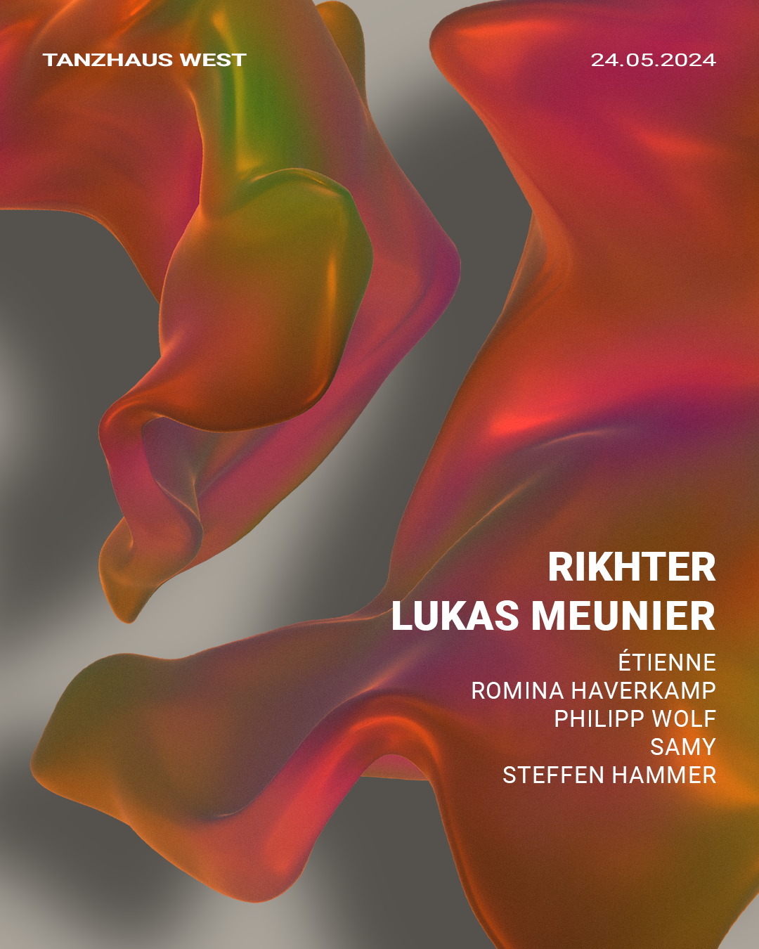 RAWK pres. RIKHTER / Lukas Meunier - フライヤー表