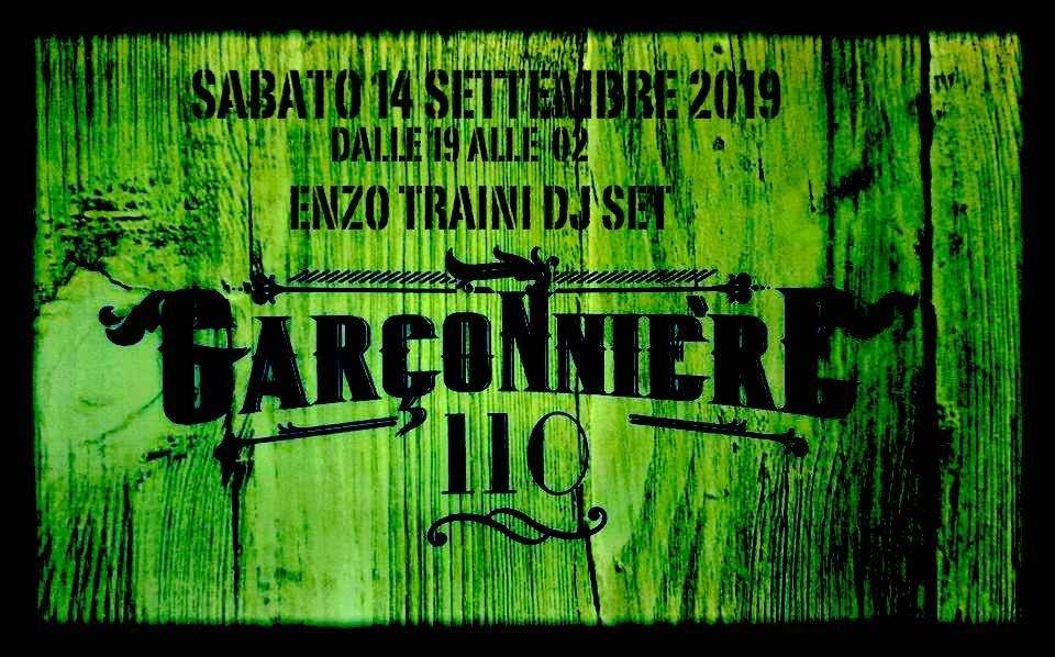 Garconniere 110 - Enzo Traini Dj Set - フライヤー表