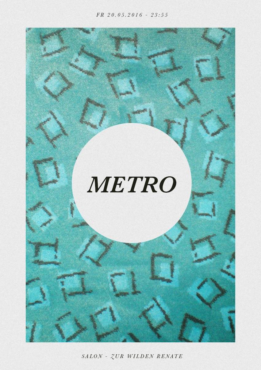 Metro /w. Dairmount, Hot Coins, Jonas Friedlich & Many More - フライヤー表