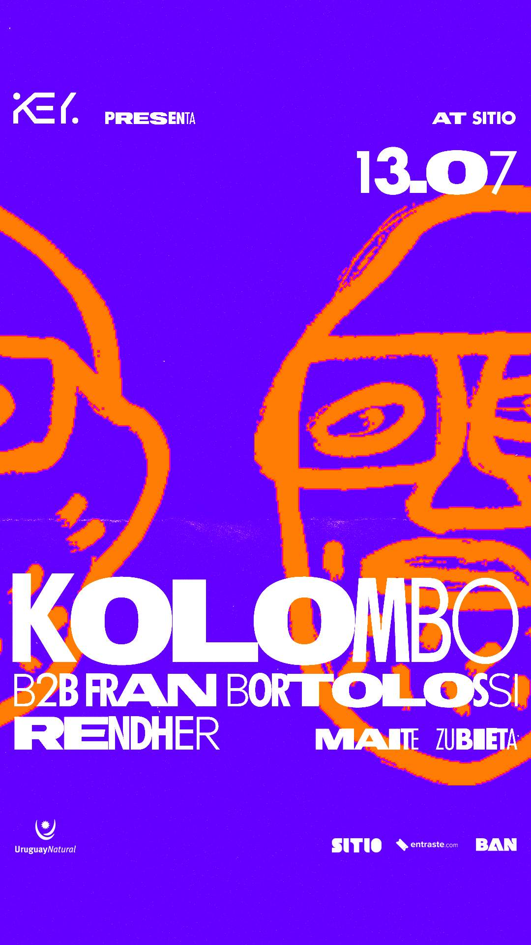 Key presenta Kolombo - フライヤー表