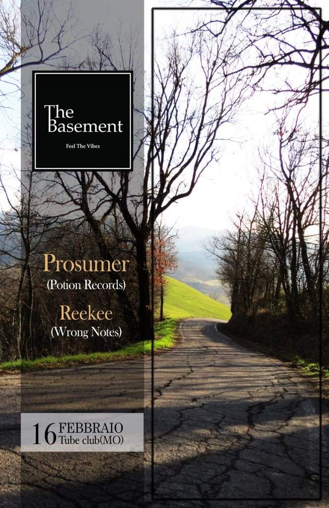 The Basement presents: Prosumer and Reekee - Página trasera
