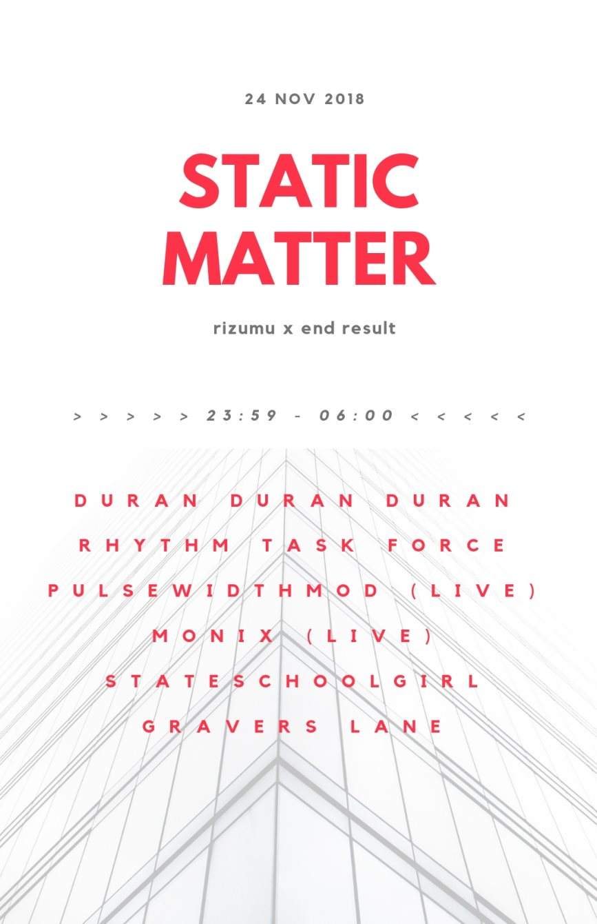 Static Matter [rizumu x End Result] - Página frontal
