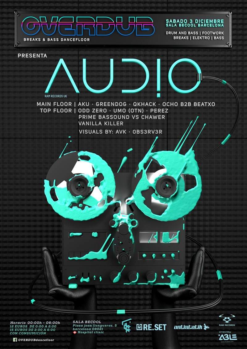 Overdub presents Audio - Ram Records - Página frontal