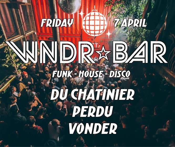 Wndr★bar - Funk House Disco - Página frontal