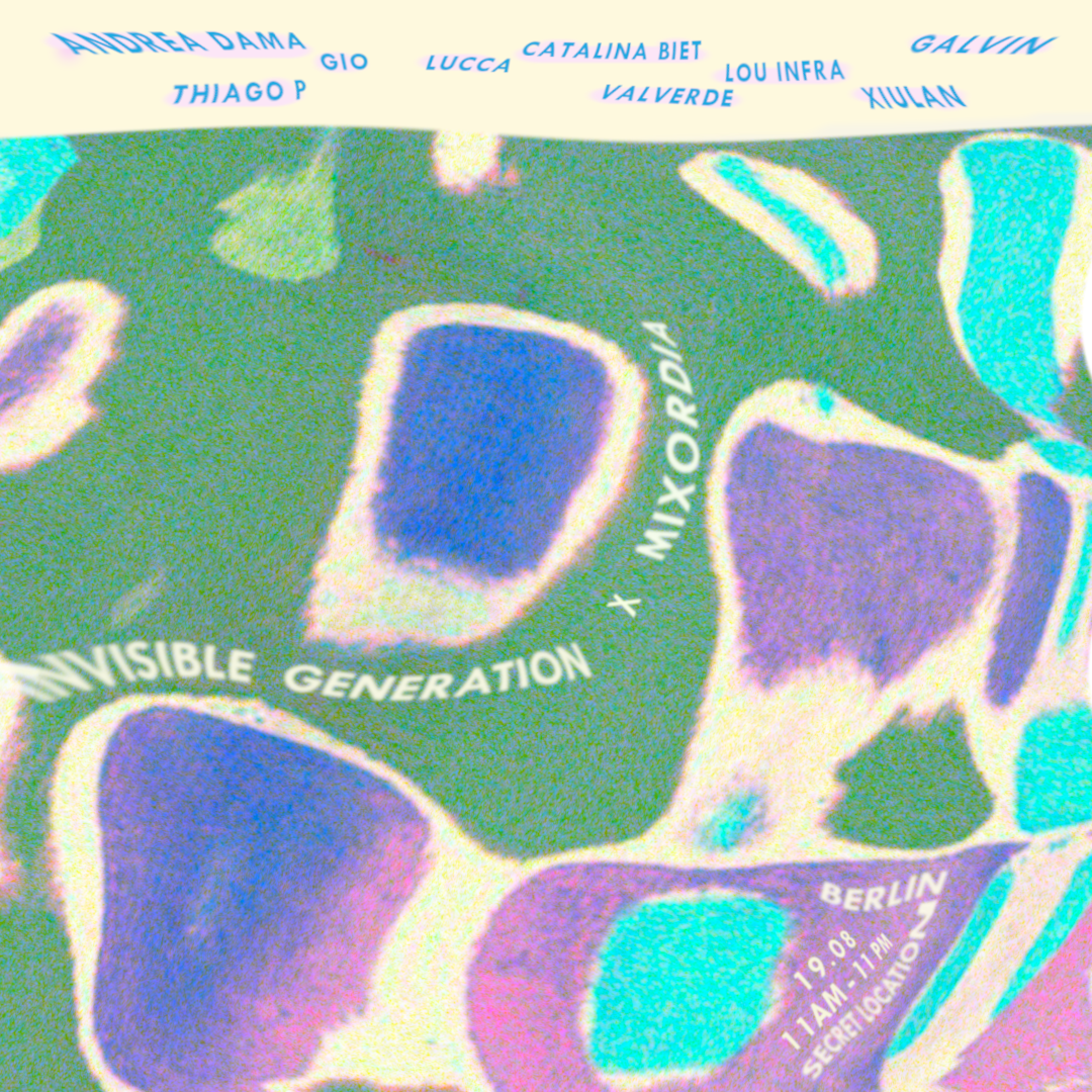 Invisible Generation x Mixordia - Página frontal