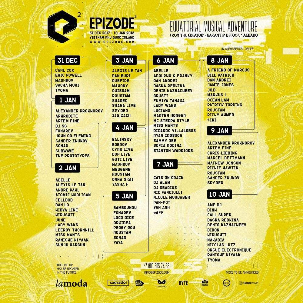 EPIZODE Festival 2017 - Página frontal