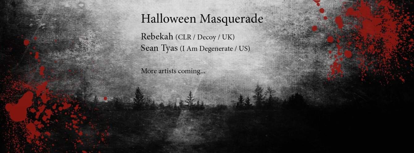 Halloween Masquerade 2016 - フライヤー表