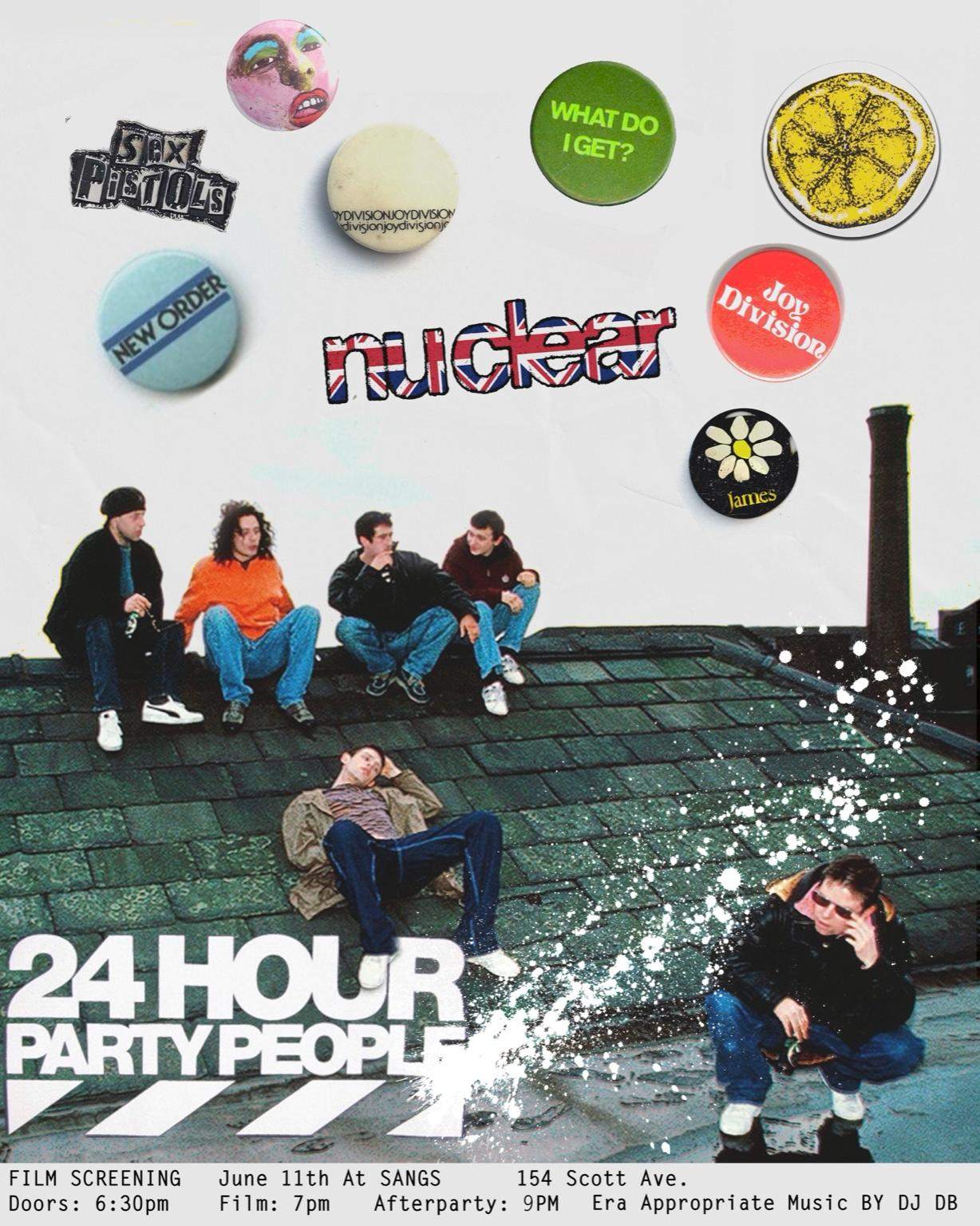 24 HOUR PARTY PEOPLE サントラ Soundtrack - 24 Hour Party