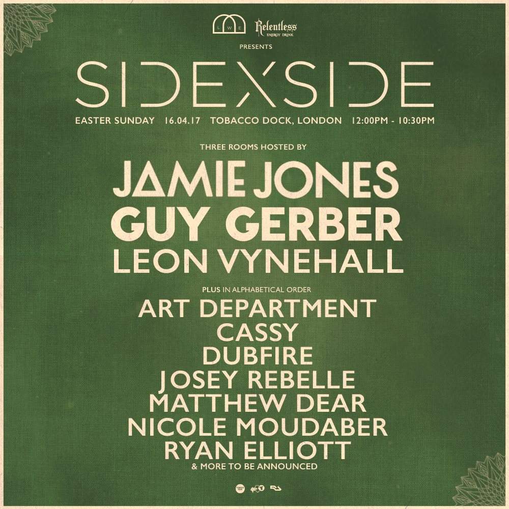 Sidexside 2017 at Tobacco Dock, London