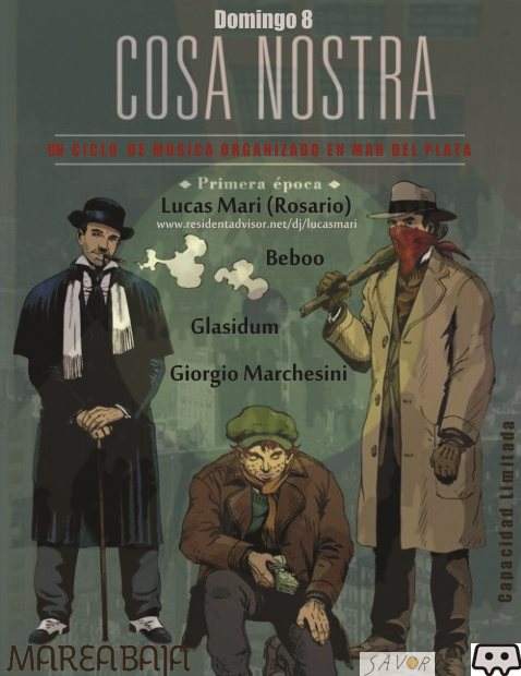 Cosa Nostra - フライヤー表