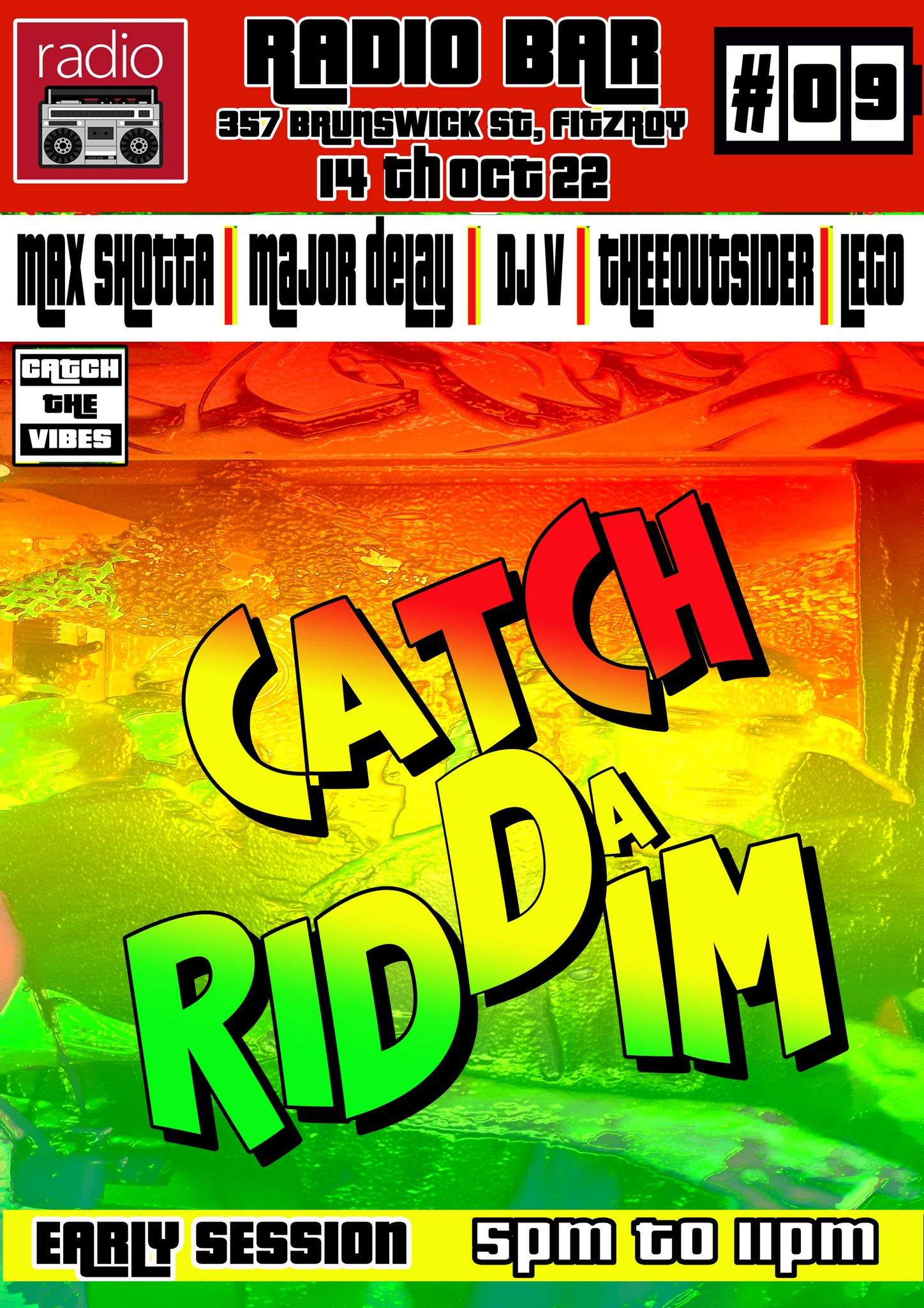 Catch Da Riddim #9 - Página frontal