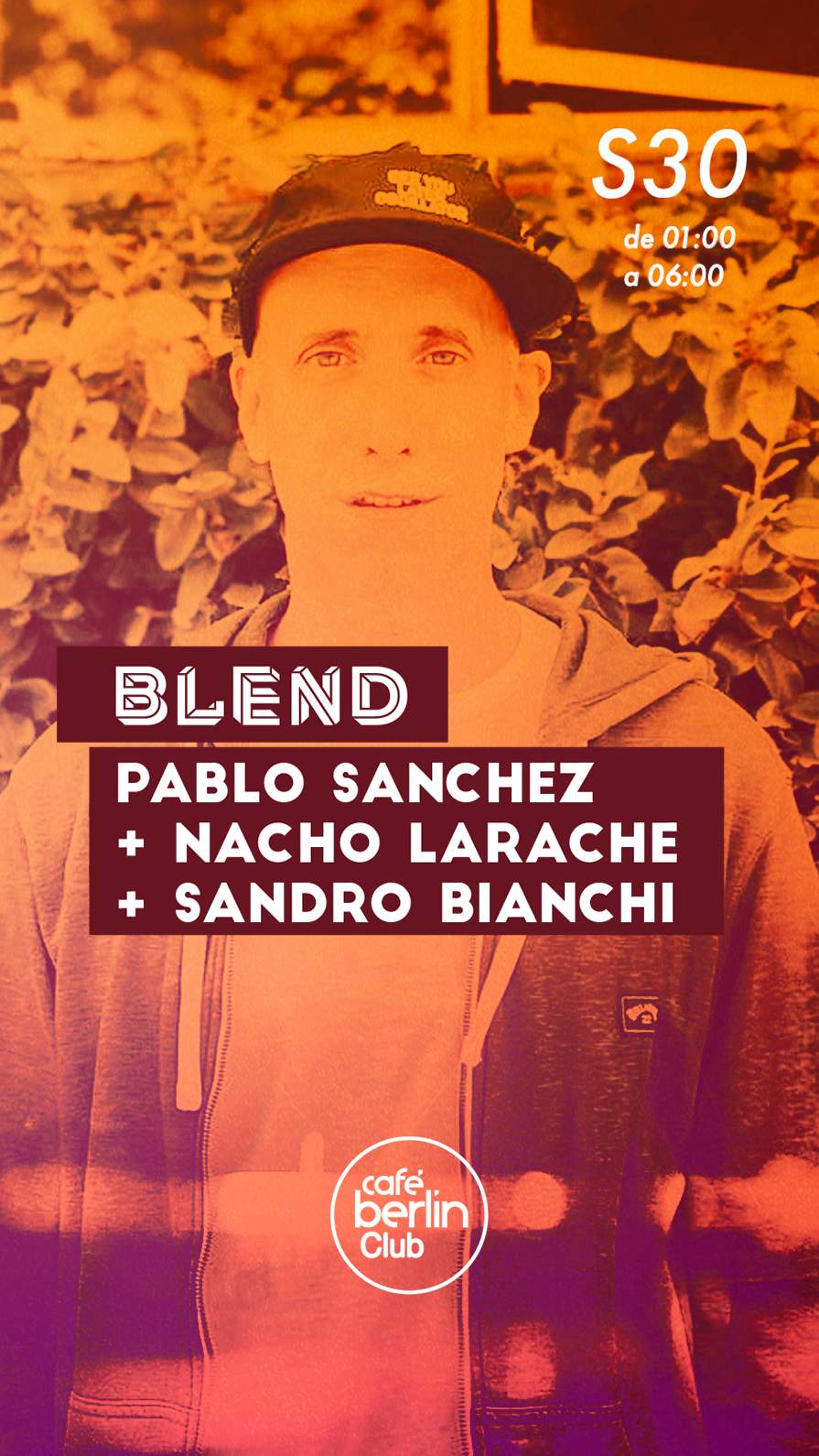 BLEND. Pablo Sanchez + Nacho Larache + Sandro Bianchi - Página frontal