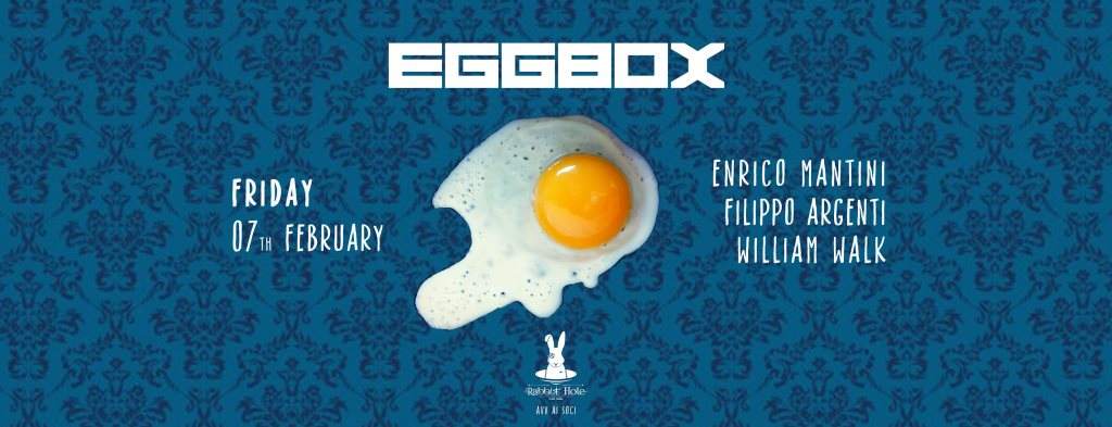 Eggbox Pres. Enrico Mantini - フライヤー表