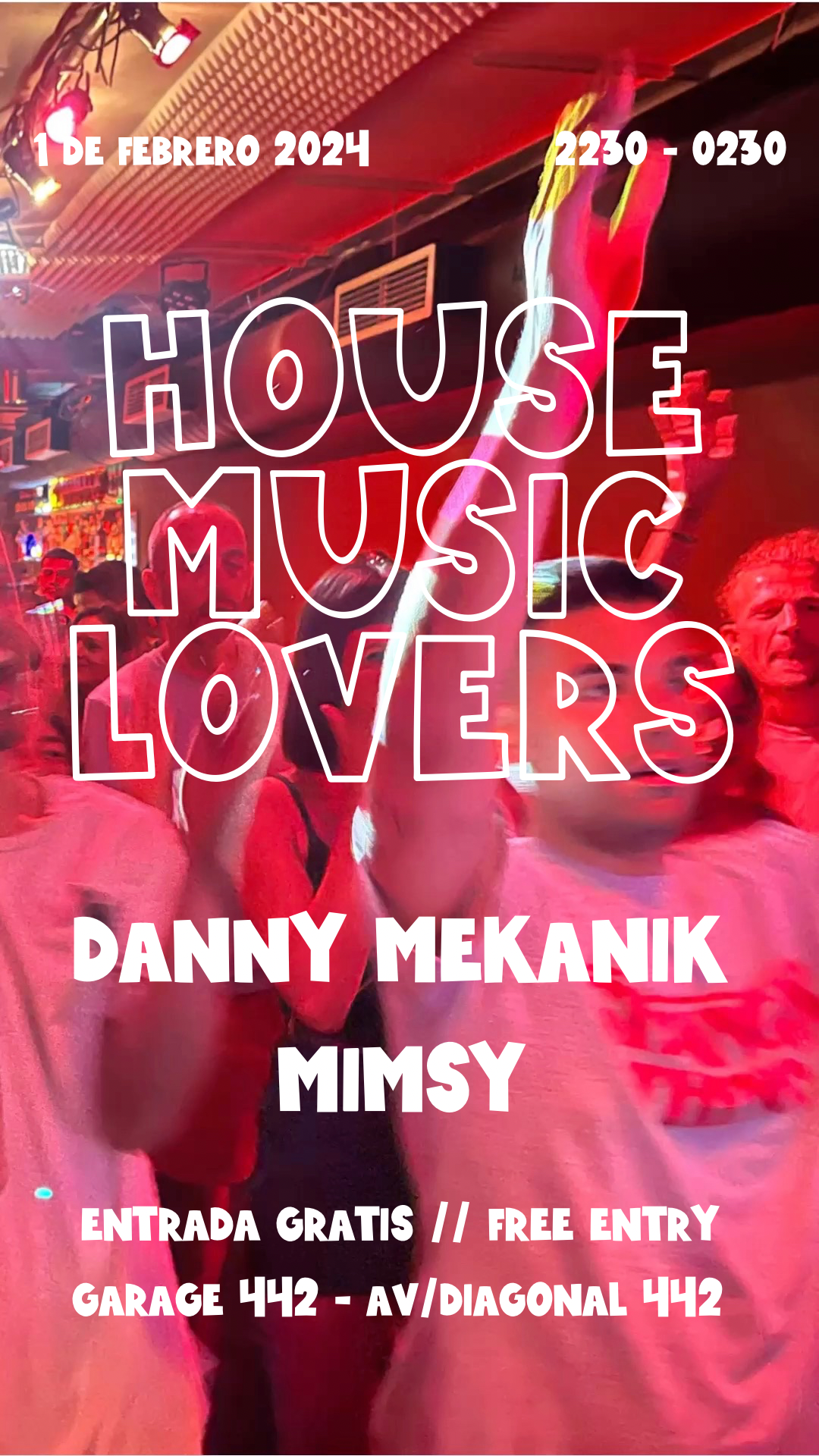 House Music Lovers with Danny Mekanik and Mimsy - Página frontal