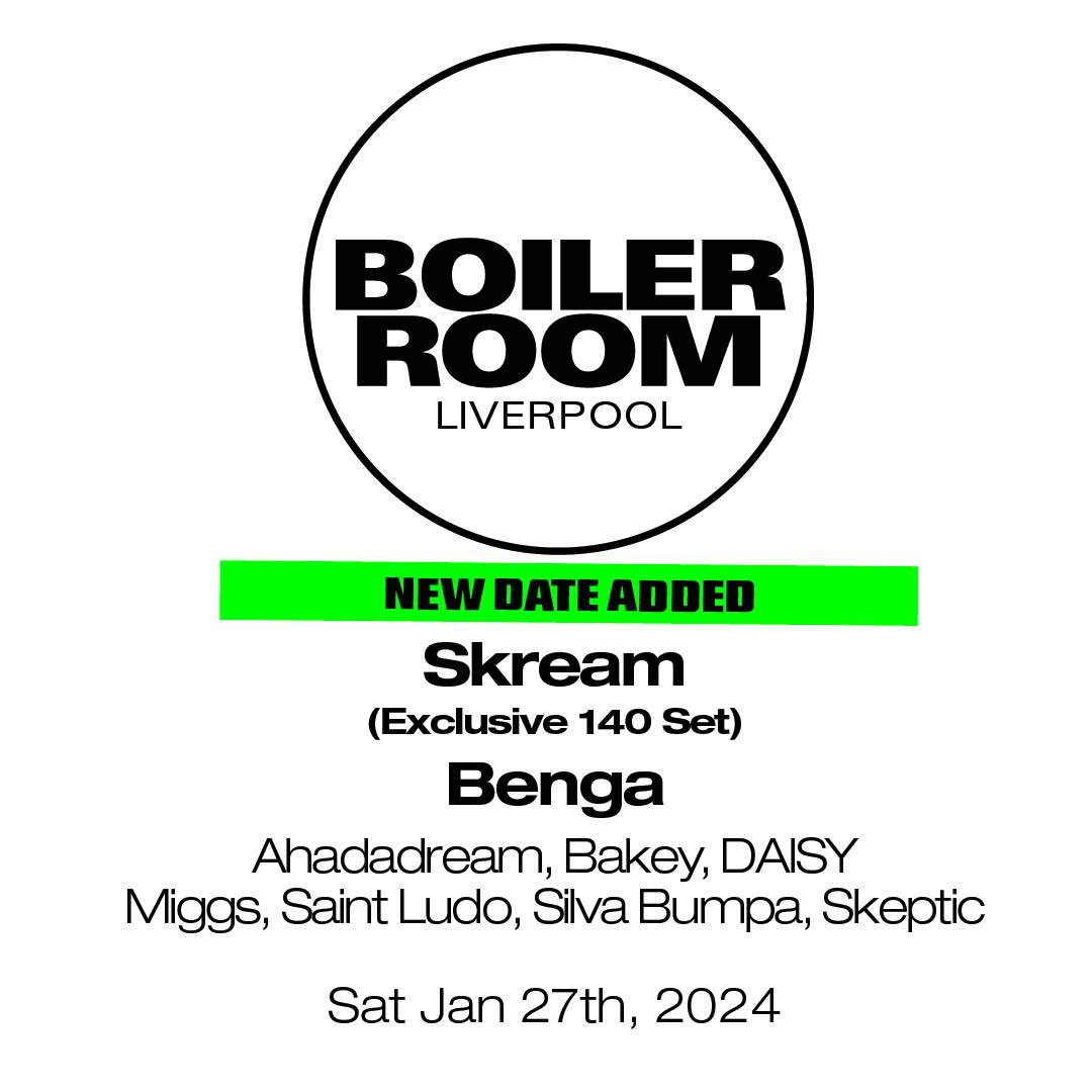 Boiler Room: Liverpool - Day 1 - フライヤー表