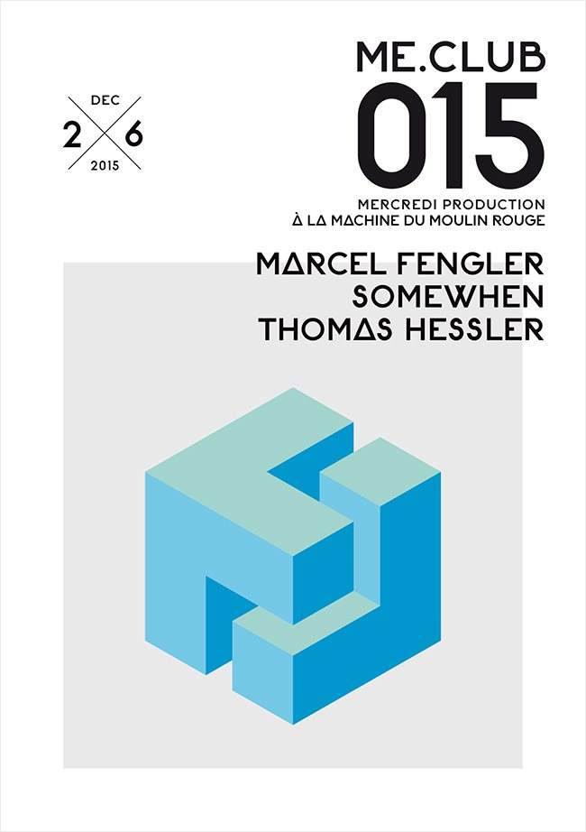 ME.Club.015: IMF with Marcel Fengler, Somewhen, Thomas Hessler - Página frontal