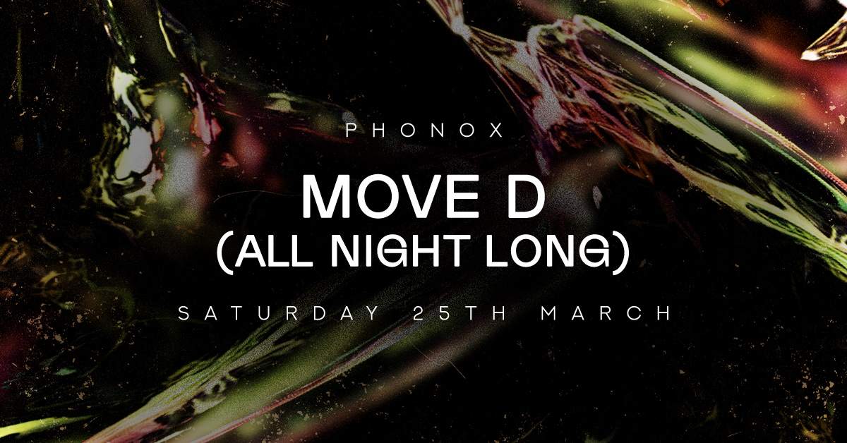 Move D (All Night Long) - Página frontal