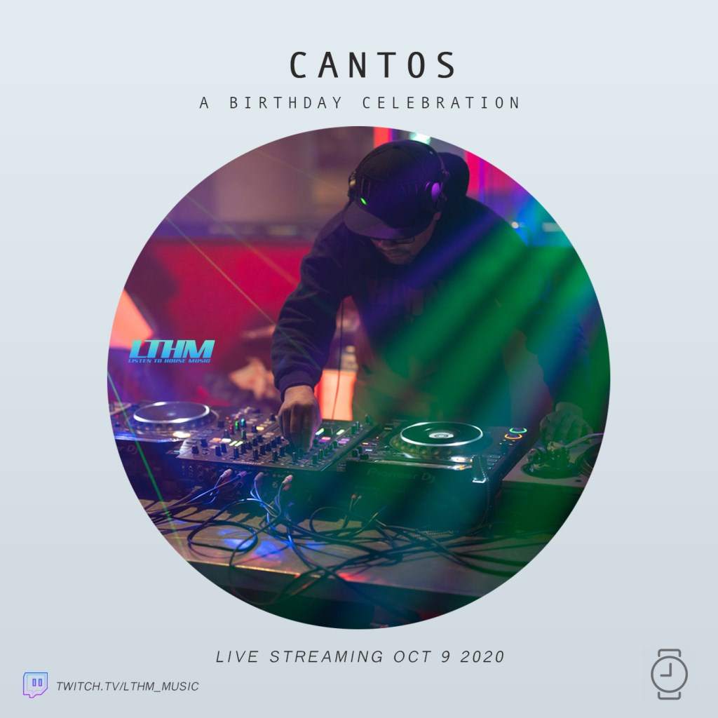 Cantos Live Birthday Stream - LTHM - Página frontal