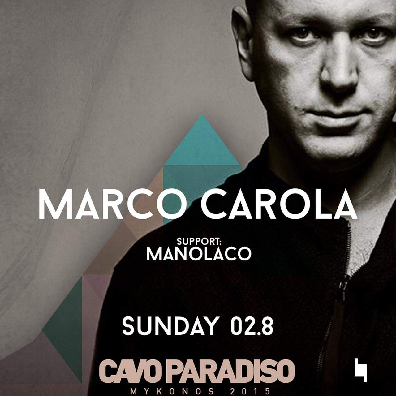 Blend presents Marco Carola & Manolaco - フライヤー表