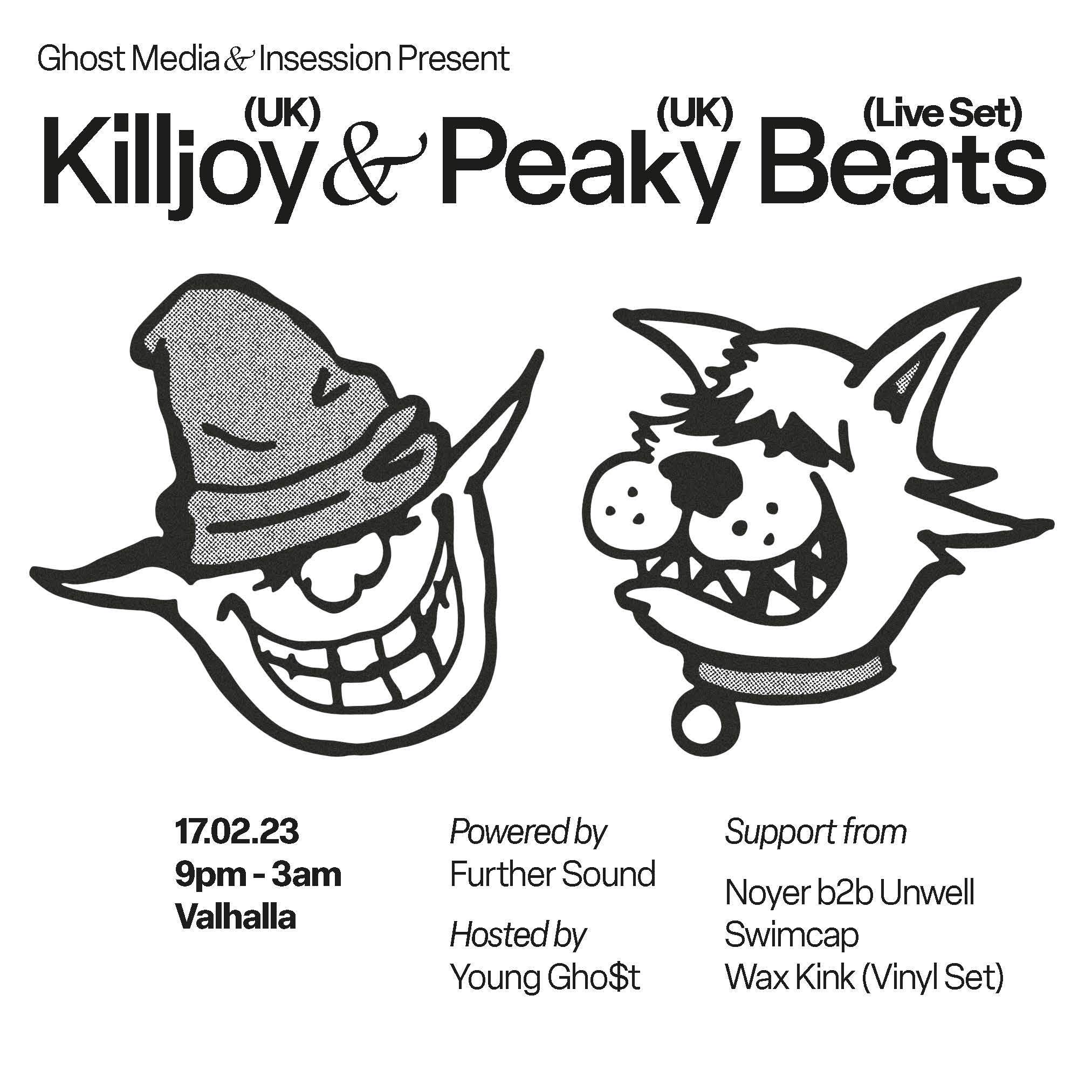 Killjoy x Peaky Beats - Pōneke - Página frontal