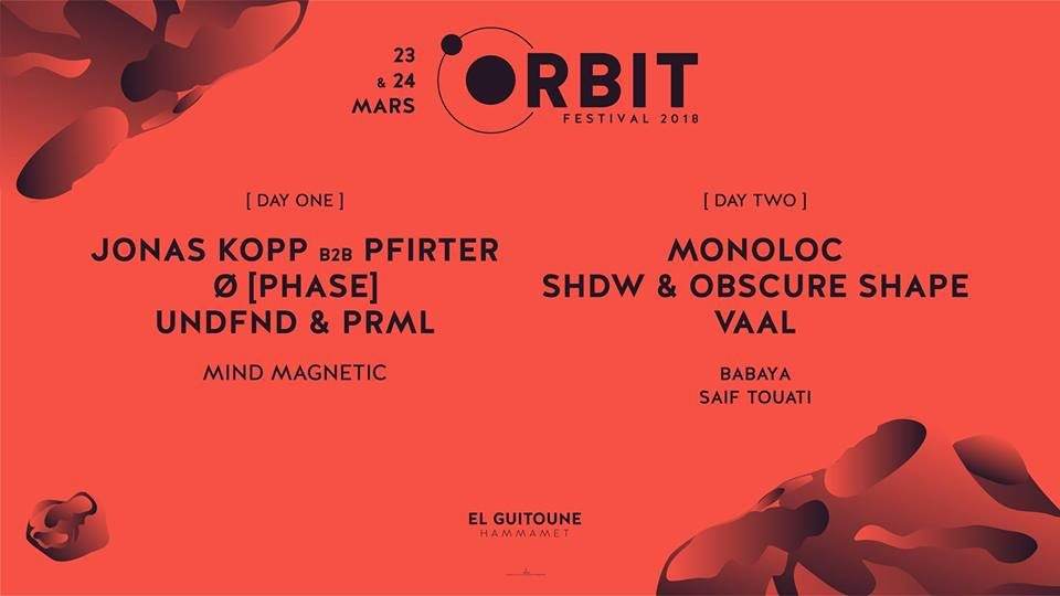 Orbit Festival 2018 - Página frontal