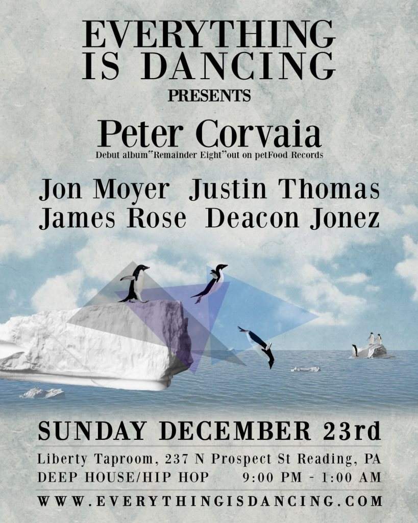 Everything Is Dancing with Peter Corvaia - Página frontal