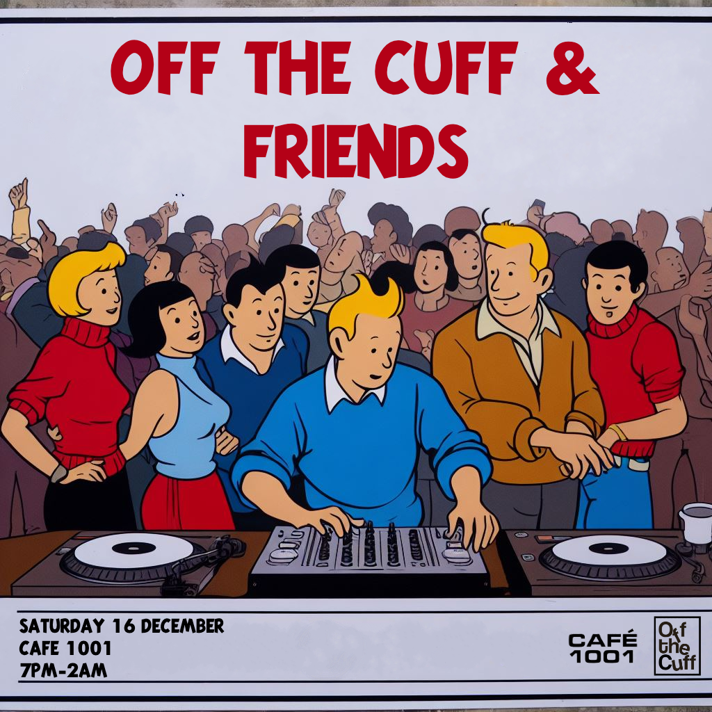 Off The Cuff & Friends - フライヤー表