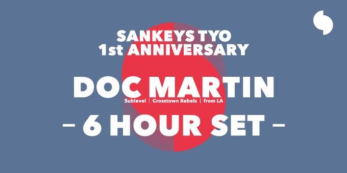 Sankeys TYO 1st Anniversary - フライヤー表