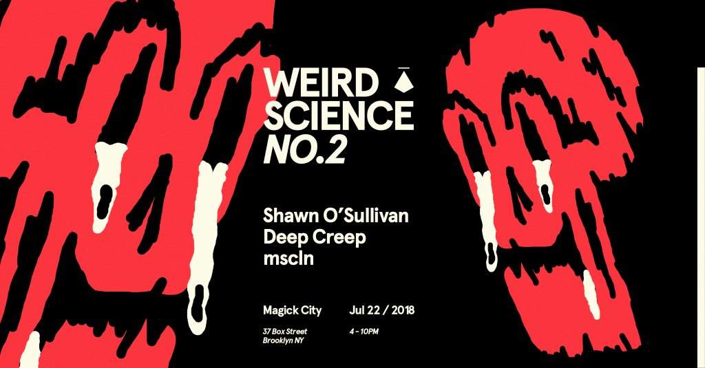 Weird Science no.2 with Shawn O' Sullivan, Deep Creep & Mscln - Página trasera