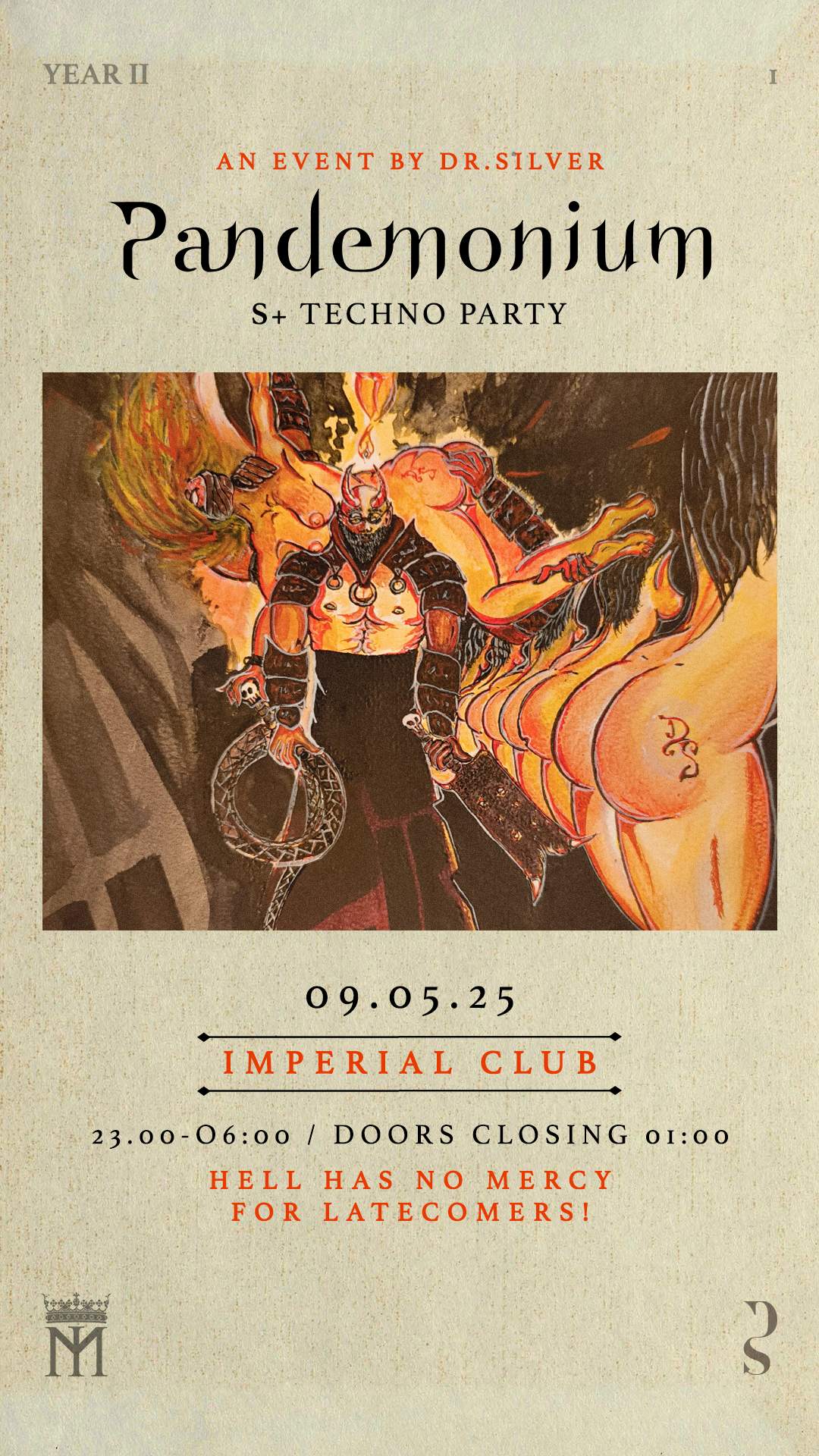 Pandemonium - Year 2 - I at Imperial Private Club, Barcelona