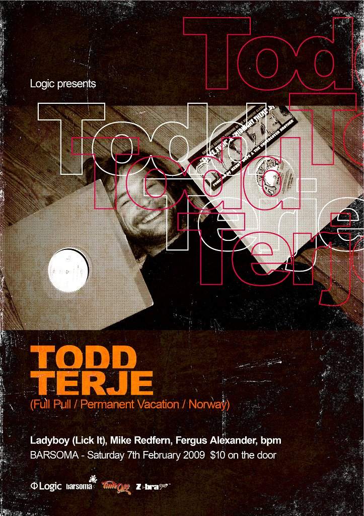 Logic presents Todd Terje - Página frontal