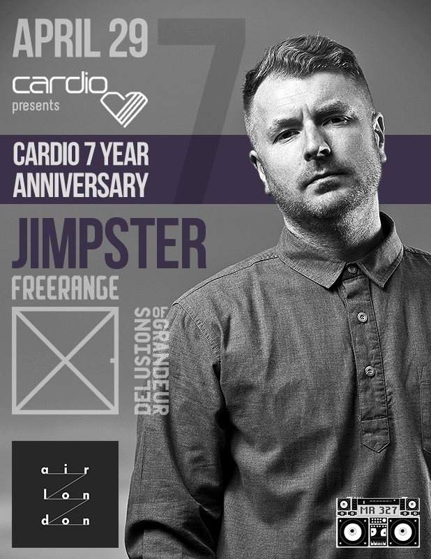 The Cardio 7 Year Anniversary Party Feat. Jimpster - Página frontal