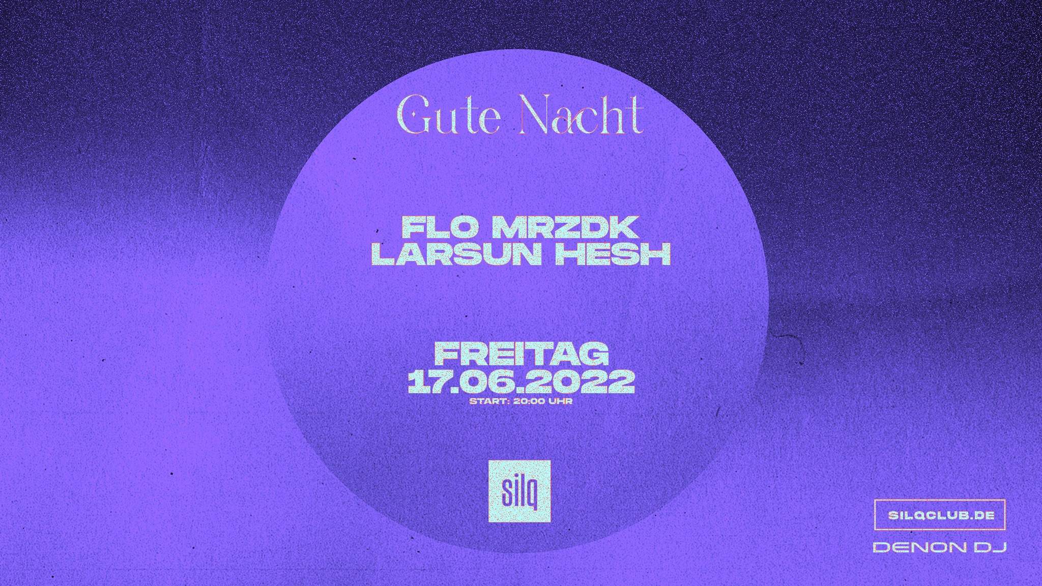Gute Nacht with Flo Mrzdk, Larsun Hesh - Página frontal