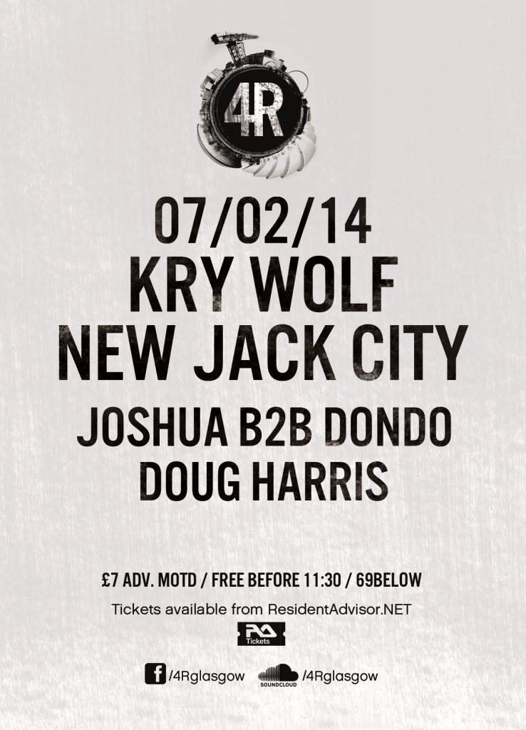 Kry Wolf // New Jack City // For The Record - Página trasera