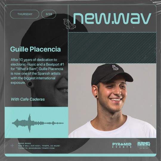 Pyramid Events presents: Guille Placencia - フライヤー表
