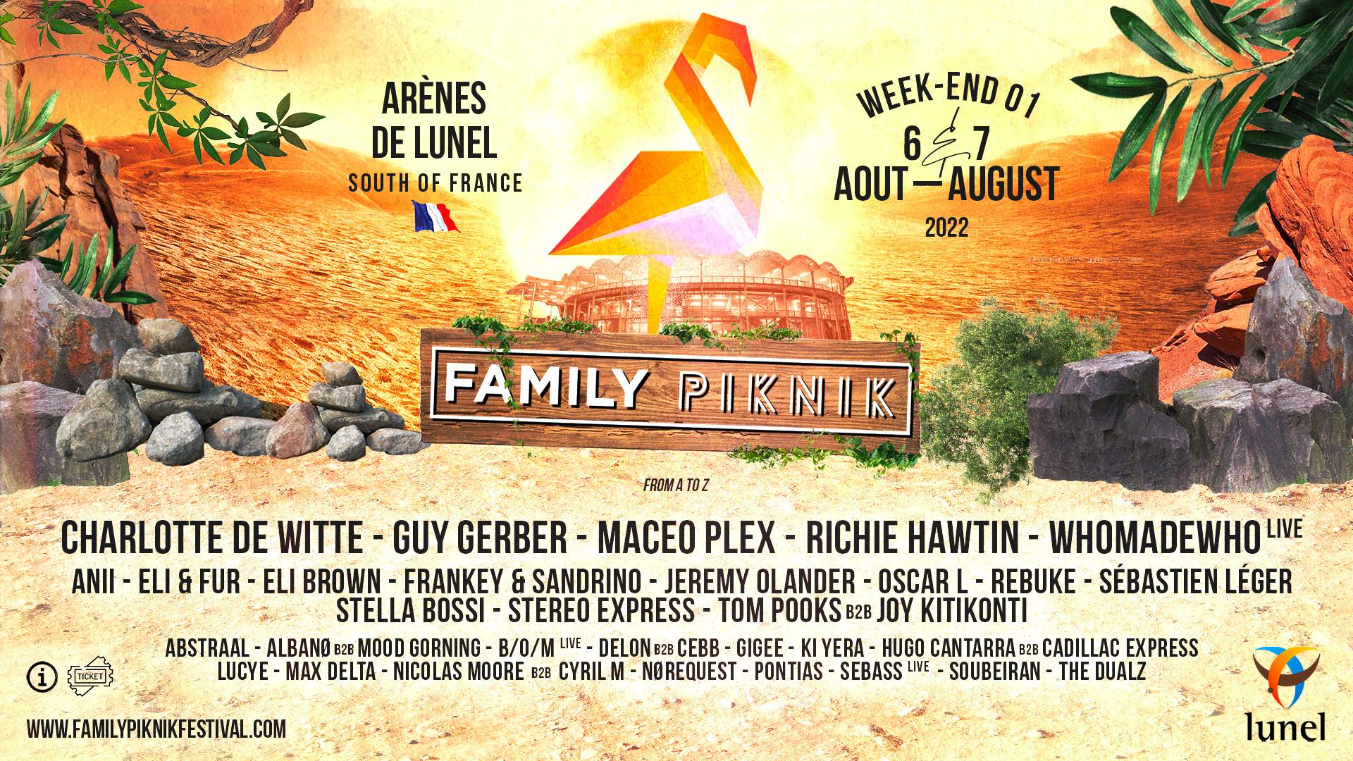 Family Piknik Weekend 01 - フライヤー表