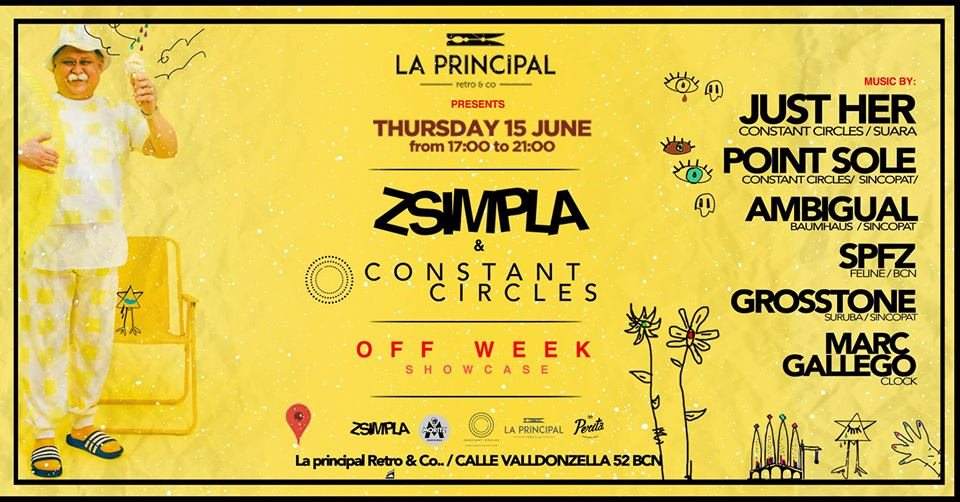 OFF Week with Zsimpla & Constant Circles - Página frontal