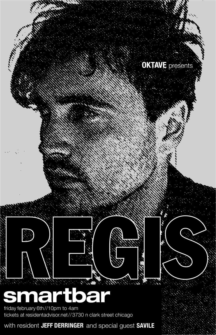 Oktave with Regis - Jeff Derringer - Special Guest Savile - Página frontal