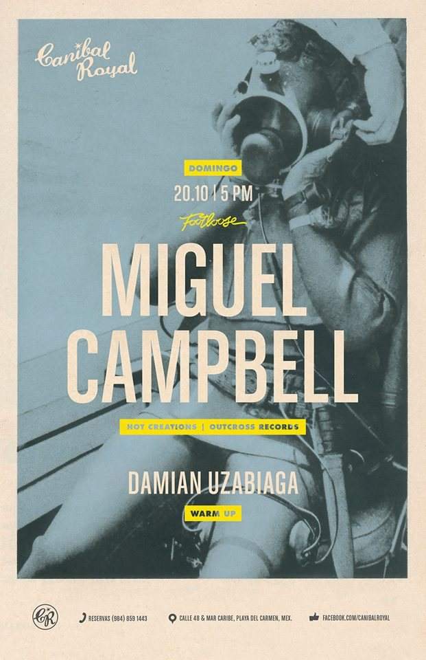 Footloose presents Miguel Campbell - Página frontal