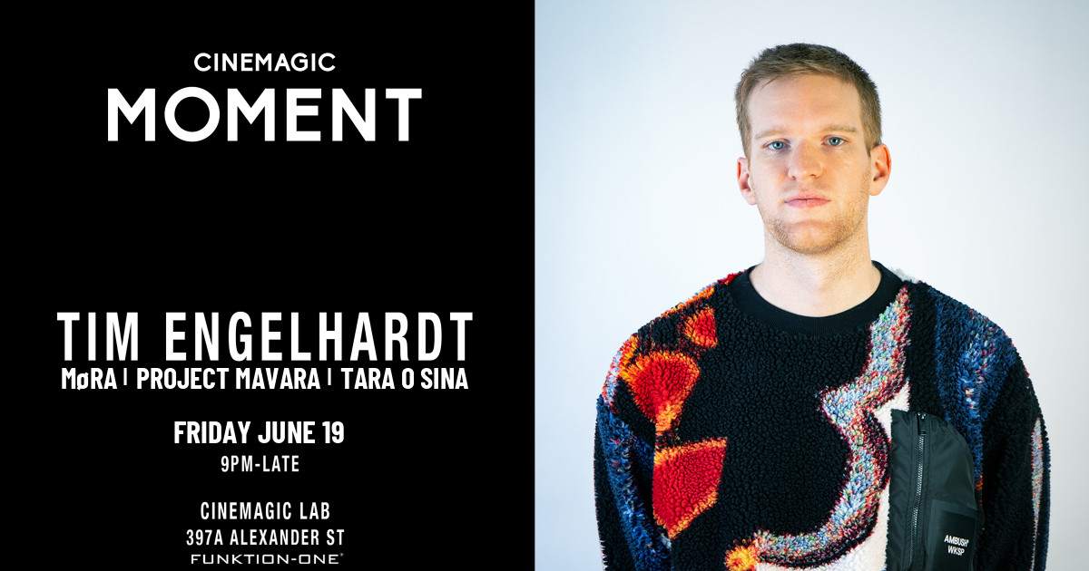 MOMENT Series: Tim Engelhardt at Cinemagic Lab, Vancouver