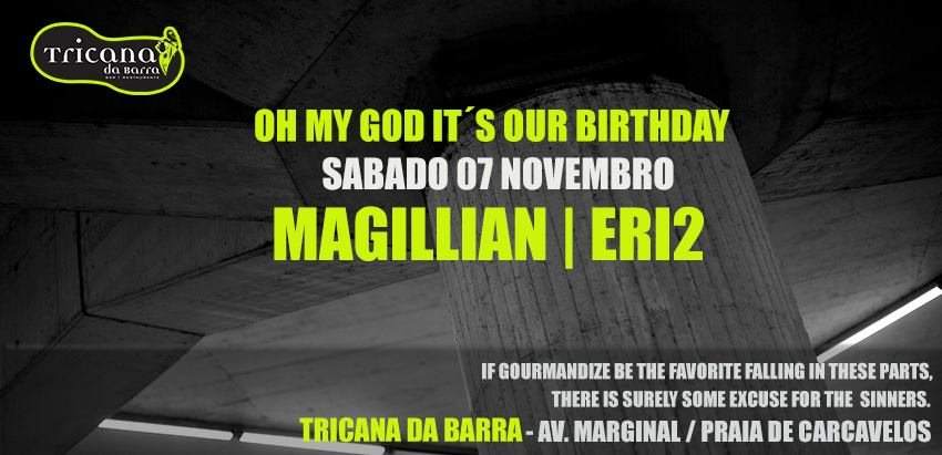 OH MY GOD ! It´s Our Birthday - Página frontal