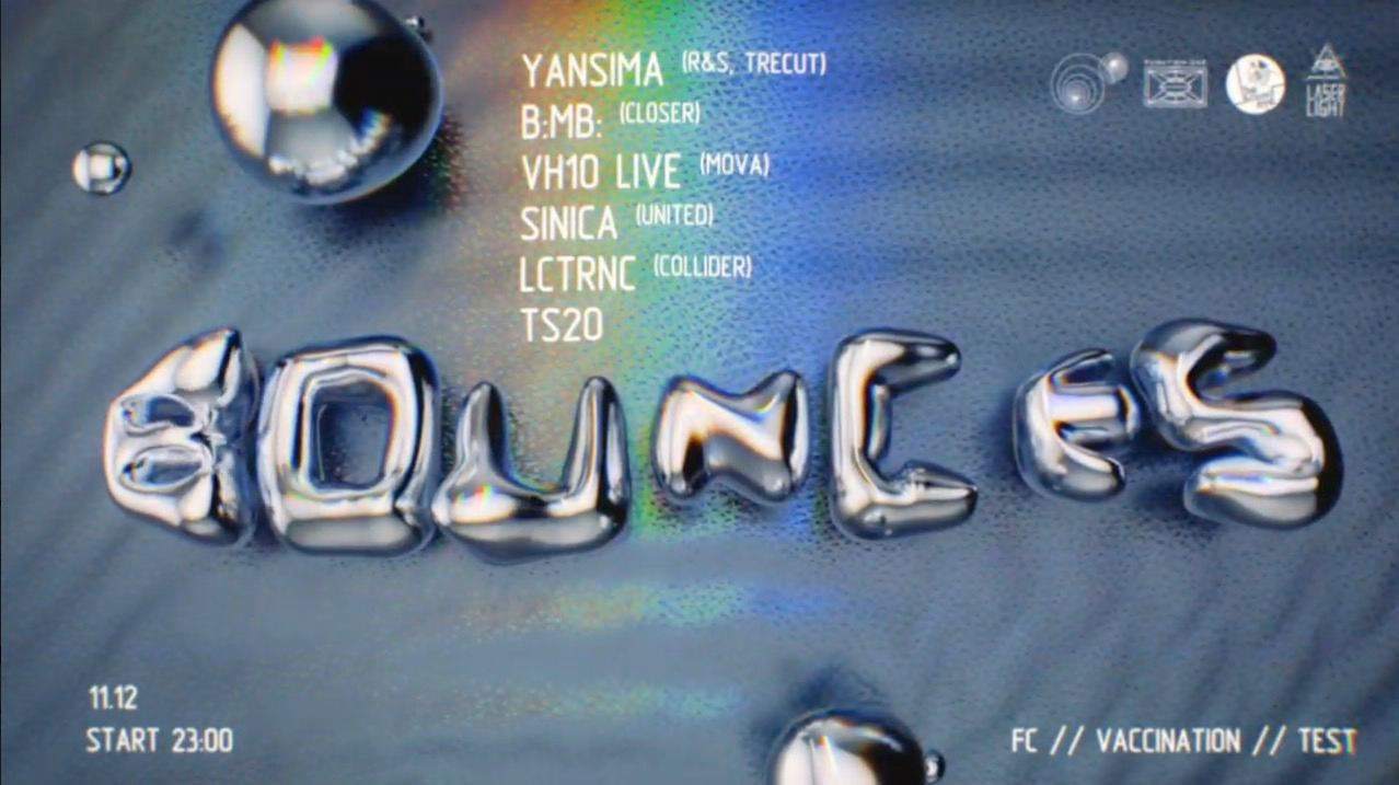 Bounces with Lctrnc, Yansima, B:MB:, Vh10, Sinica, St20 - Página frontal