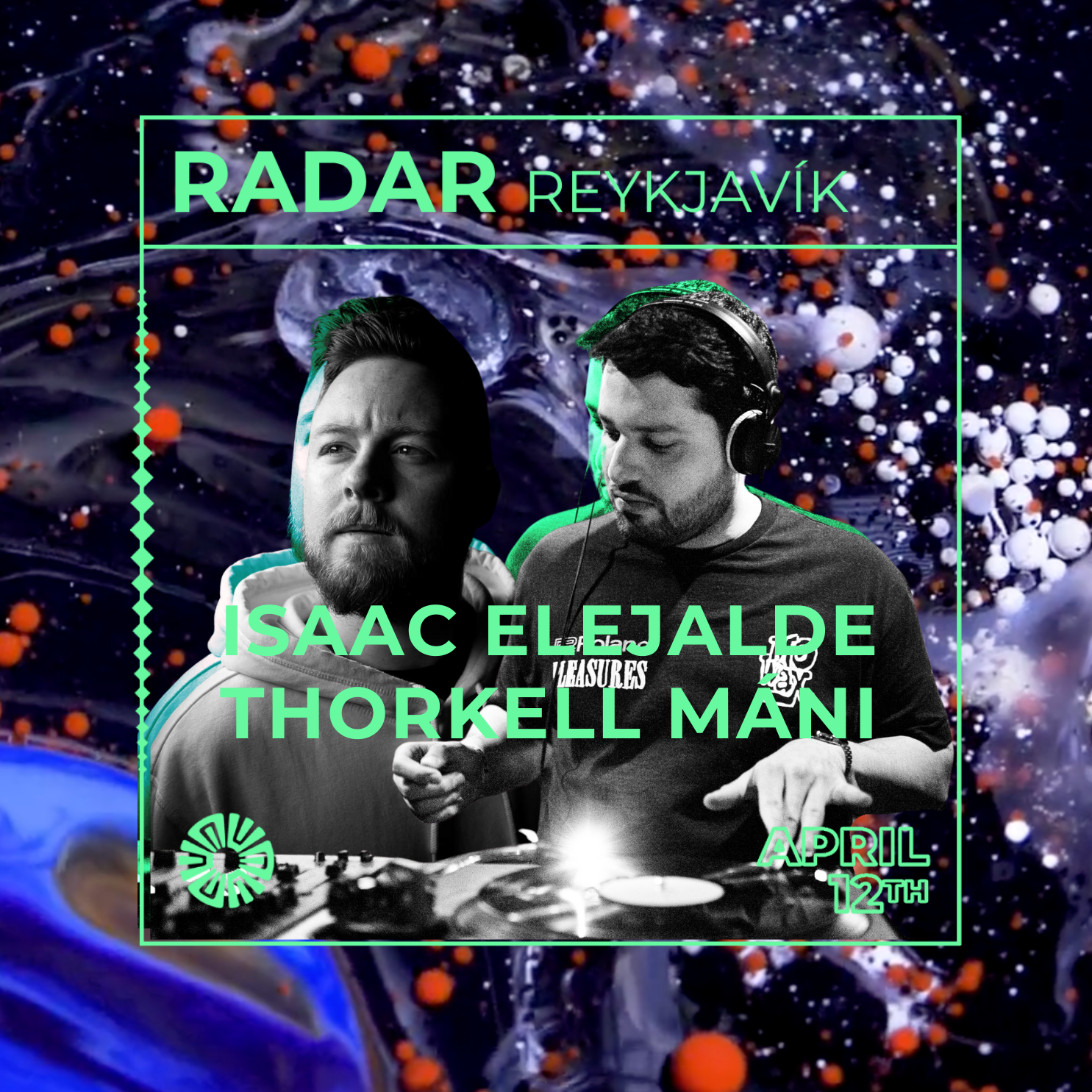 Radar invites: Isaac Elejalde, Thorkell Máni - Página frontal