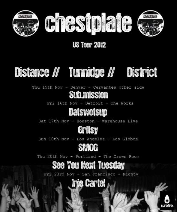 Chestplate Tour - Página frontal