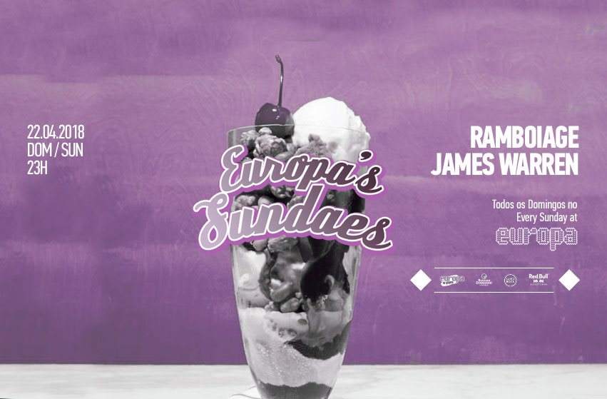 Ramboiage ✚ James Warren´s Sundaes - フライヤー表