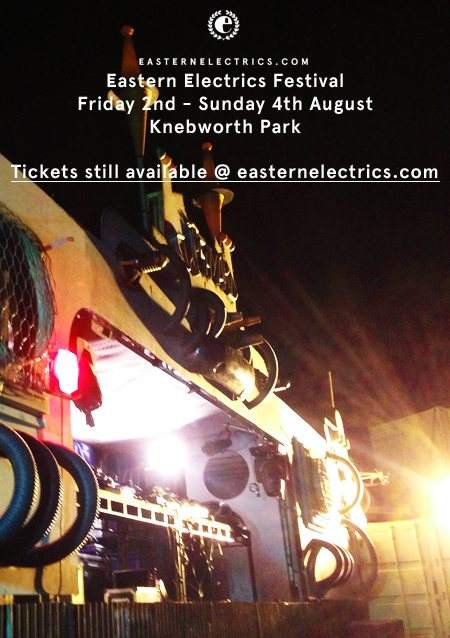 Eastern Electrics Festival - フライヤー表